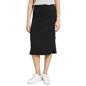 Athleta Black Midi Pencil Skirt